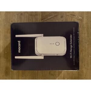 Macard WiFi range extender new in box never opened